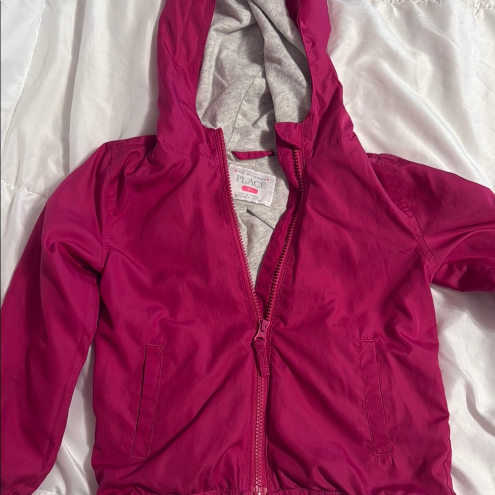 The Children's Place Fuchsia Hooded Jacket